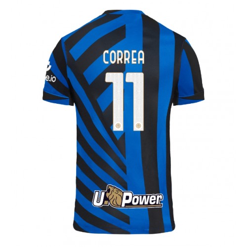 Pánský Fotbalový dres Inter Milan Joaquin Correa #11 2024-25 Domácí Krátký Rukáv